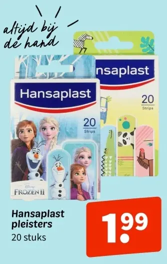 Aanbieding: Hansaplast pleisters