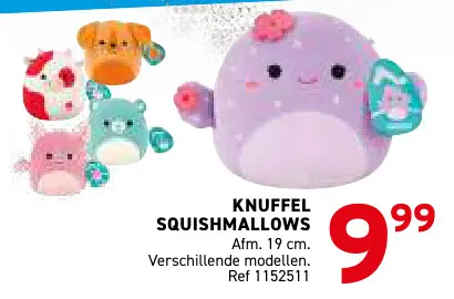 Promotie: Knuffel Squishmallows