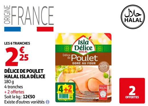 Promotie: Délice de poulet