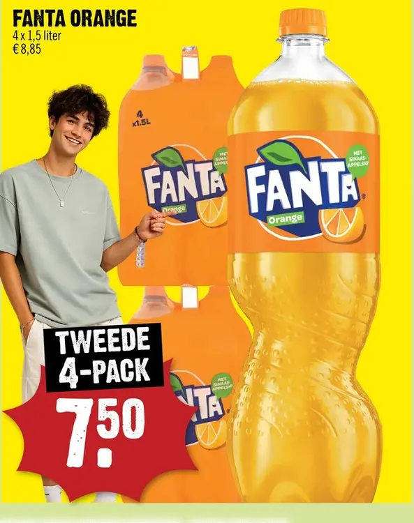 Aanbieding: Fanta orange