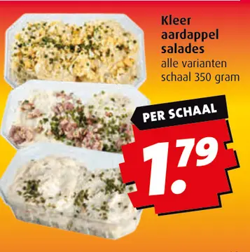 Aanbieding: Kleer aardappel salades