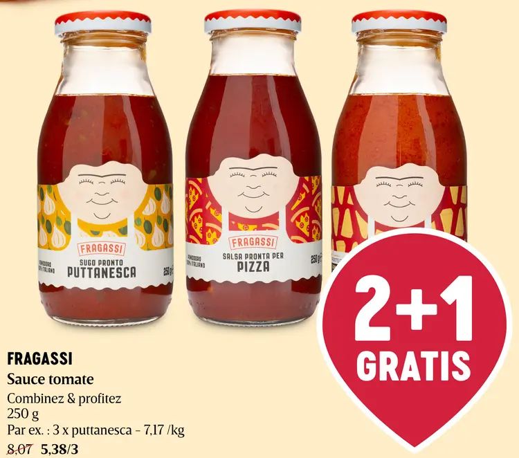 Offre: Fragassi Sauce tomate
