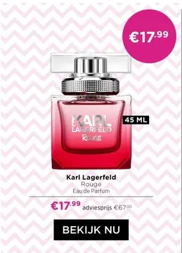 Aanbieding: Karl Lagerfeld Rouge