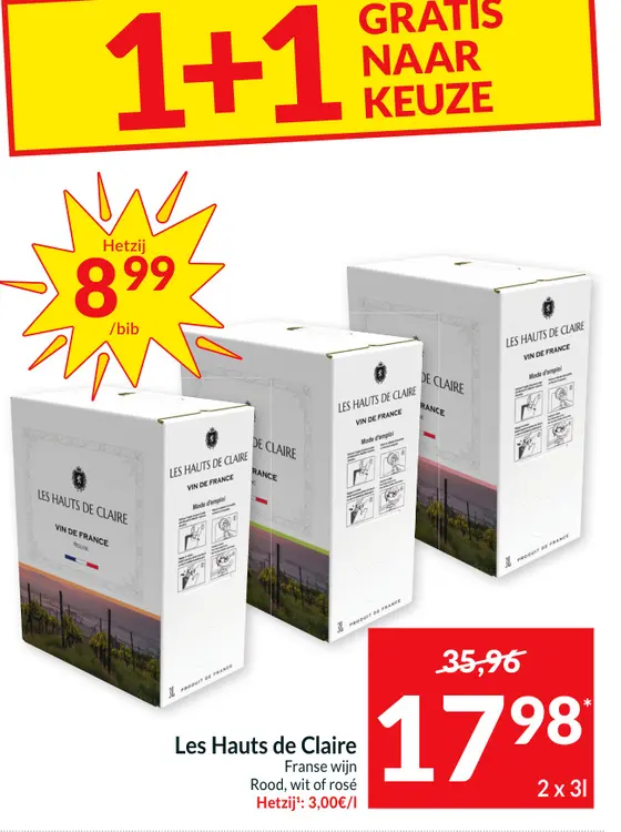 Promotie: Les Hauts de Claire