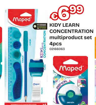 Offre: KIDY LEARN CONCENTRATION multiproduct set