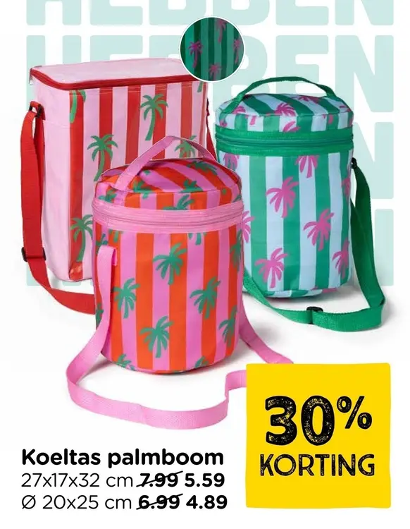 Aanbieding: Koeltas palmboom