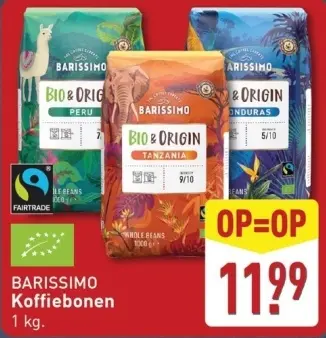 Aanbieding: BARISSIMO Koffiebonen