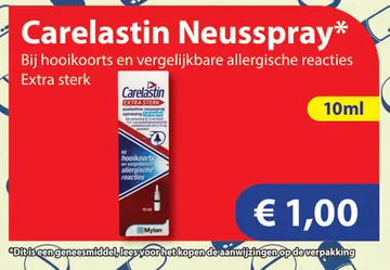 Aanbieding: Carelastin Neusspray
