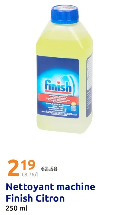 Offre: Nettoyant machine Citron