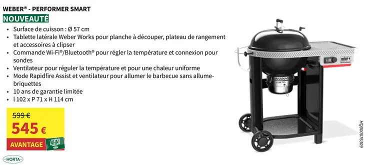 Offre: Weber® - performer smart
