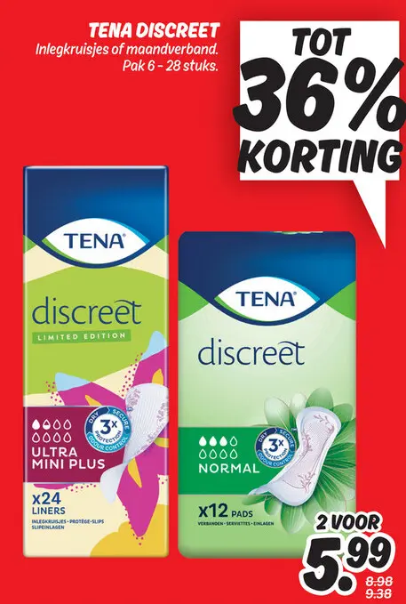 Aanbieding: TENA discreet