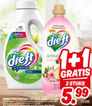 Aanbieding: DREFT WASMIDDEL OF WASVERZACHTER