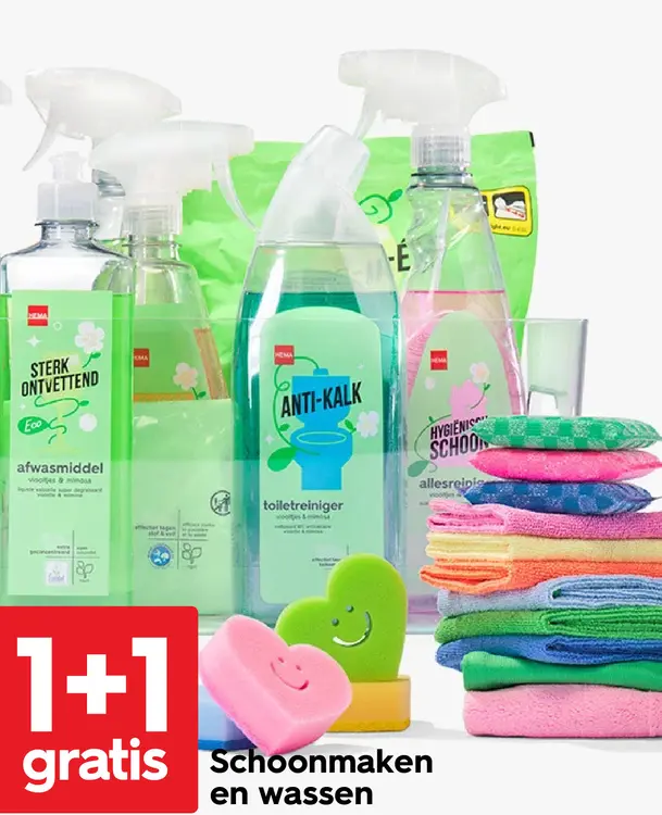 Promotie: Schoonmaken en wassen