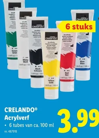 Aanbieding: Acrylverf