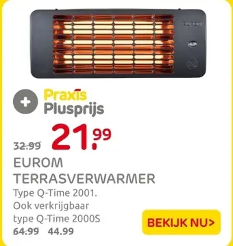 Aanbieding: Eurom terrasverwarmer