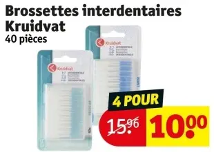 Offre: Brossettes interdentaires