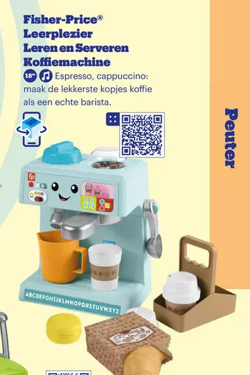 Aanbieding: Leerplezier Leren en Serveren Koffiemachine