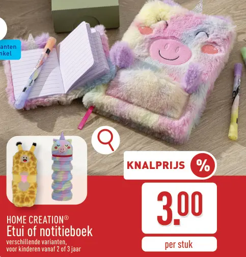 Promotie: Etui of notitieboek