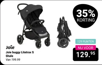 Aanbieding: Joie buggy Litetrax S Shale