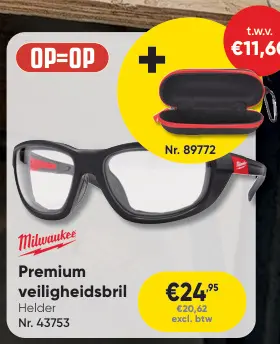 Promotie: Premium veiligheidsbril