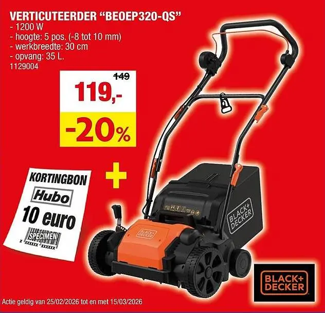 Promotie: Verticuteerder