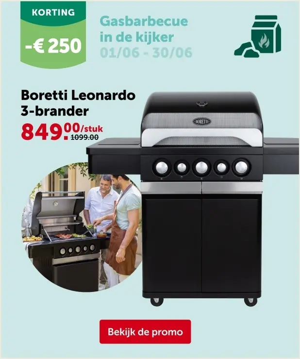 Promotie: Leonardo 3-brander