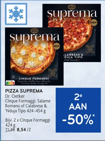 Promotie: Pizza suprema
