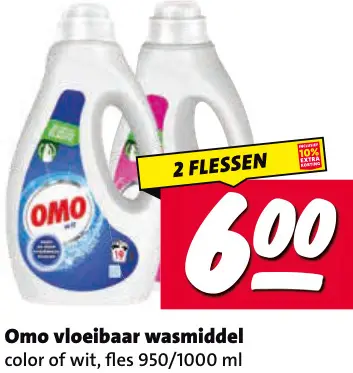 Aanbieding: Vloeibaar wasmiddel