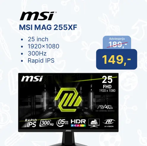 Aanbieding: Mag 255xf