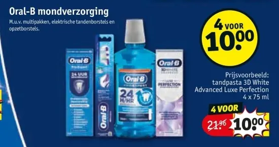 Aanbieding: mondverzorging