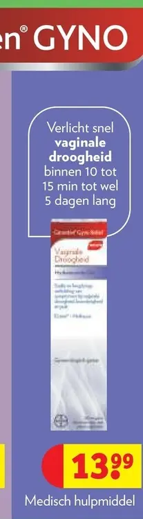 Aanbieding: Canesten GYNO Balance Bacteriële Vaginose
