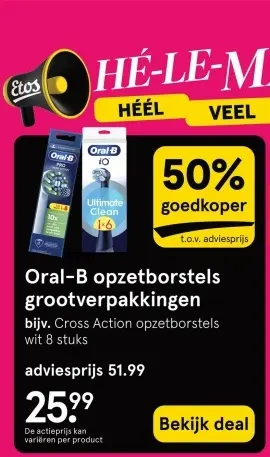 Aanbieding: Oral-B opzetborstels