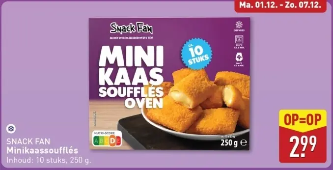 Aanbieding: Minikaassoufflés