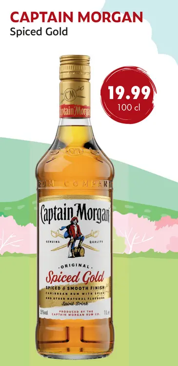 Aanbieding: Captain Morgan Spiced Gold