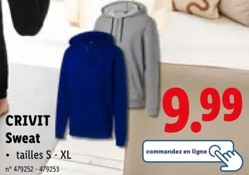 Offre: Sweat