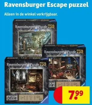 Aanbieding: Escape puzzel