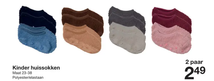 Aanbieding: Kinder huissokken