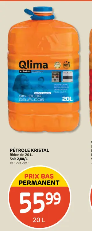 Offre: Pétrole kristal