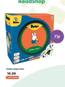 Aanbieding: Dobble nijntje editie