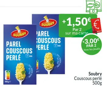 Offre: Couscous perlé
