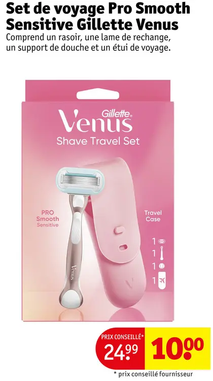 Offre: Set de voyage Pro Smooth Sensitive