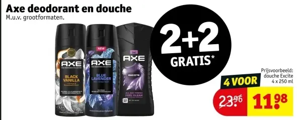 Aanbieding: Deodorant en Douche