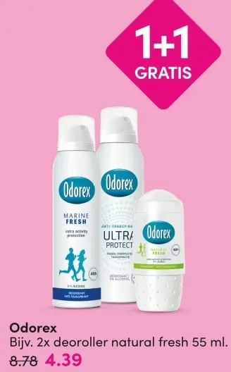 Aanbieding: Deoroller natural fresh
