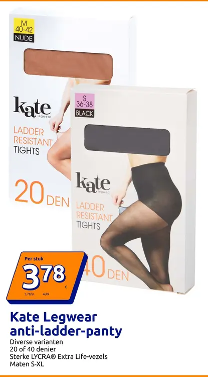 Promotie: Kate Legwear anti-ladder-panty