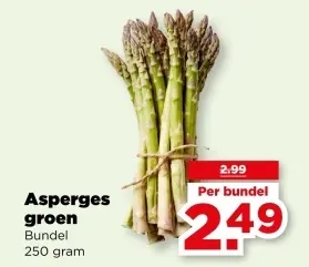 Asperges groen