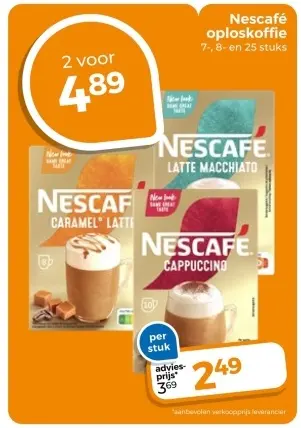 Aanbieding: Oploskoffie