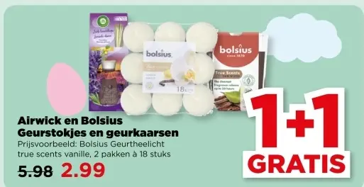Aanbieding: Geurstokjes en geurkaarsen