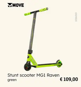 Aanbieding: Stunt scooter MG1 Raven