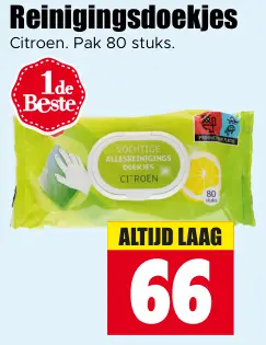 Aanbieding: Reinigingsdoekjes