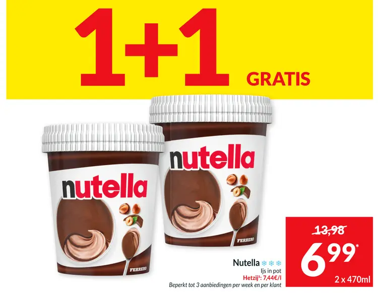 Promotie: Nutella
